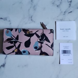 Kate Spade Cameron PaperRose Large Bifold Wallet